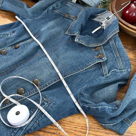 Free People Cropped Denim Jacket - Picture 11 of 14